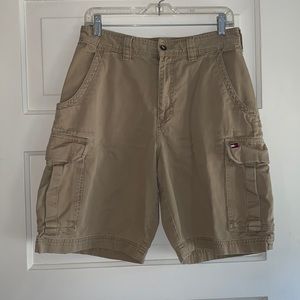 Tommy Hilfiger khaki cargo shorts
